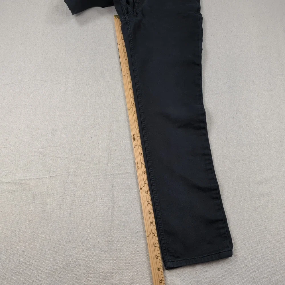 Banana Republic Pants Mens 30x30 Black Traveler Slim Fit Stretch Casual